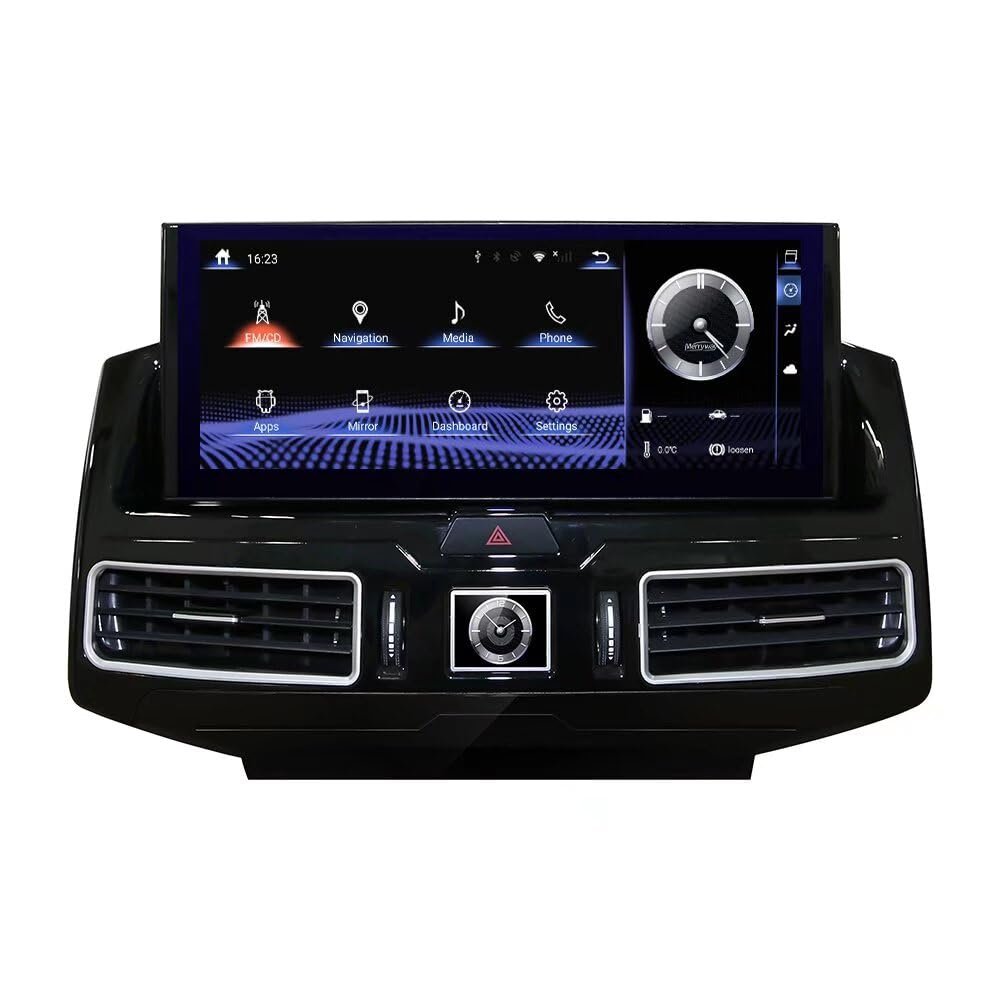 ROADYAKO Android 14.0 Head Unit Car GPS Navigation for Toyota Land Cruiser 2016 2017 2018 2019 2020 High Version Original Car with 8Inch Screen Auto Media 4G WiFi Bluetooth RDS Stereo