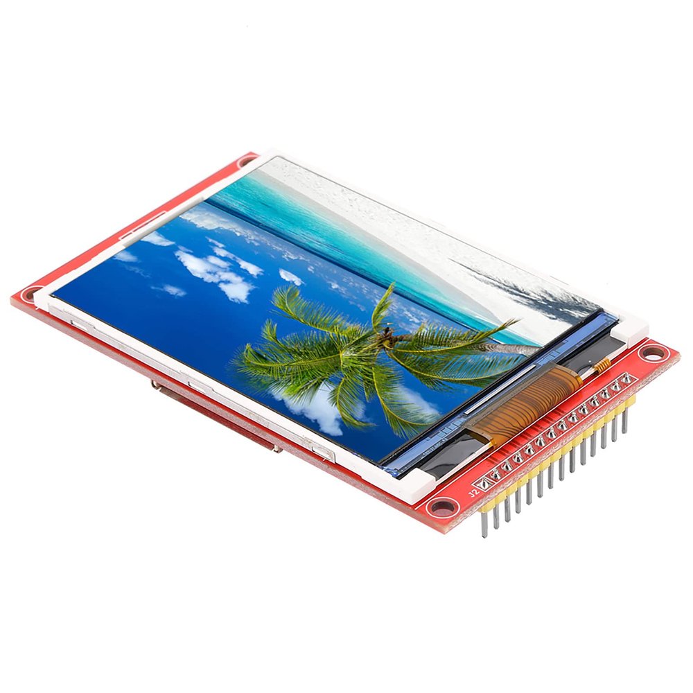 LCD Controller Board kit, LCD Display Module, Serial Peripheral Interface, TFT LCD Display Module with Memory Card Cage, 3.2 inch (no touch function)
