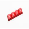 Novelty Shine Through Keycaps ABS Etched, light,Shine-Through cf crossfire gaming shortkey arrow key black red color wasd r4 r1 (Color : CF Switch W Red x1) view 1