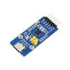 CP2102 USB to UART (TTL) Communication Converter Module, Compatible with 3.3V Logic Level, USB-C Connector view 3