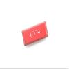 Novelty Shine Through Keycap ABS Etched Shine-Through left shift 1.25u alt 2.25u shift kaomoji sleep kiss snicker (Color : Red Shift kiss x1) view 1
