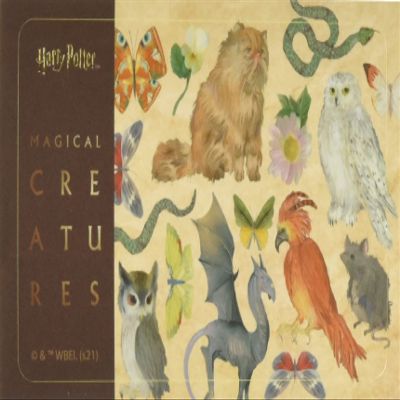 Inglem Harry Potter IC Card Sticker Harry Potter Animal