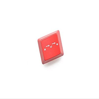 Novelty Shine Through Keycap ABS Etched Shine-Through left shift 1.25u alt 2.25u shift kaomoji sleep kiss snicker (Color : Red 1.25u Snicker)