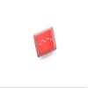 Novelty Shine Through Keycap ABS Etched Shine-Through left shift 1.25u alt 2.25u shift kaomoji sleep kiss snicker (Color : Red 1.25u Snicker) view 1
