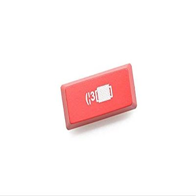 Novelty Shine Through Keycap ABS Etched Shine-Through left shift 1.25u alt 2.25u shift kaomoji sleep kiss snicker (Color : Red Shift Sleep x1)