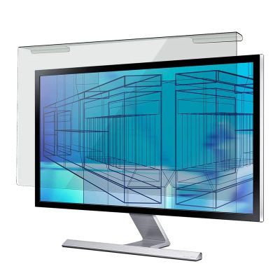 AIZYR Anti Blue Light Screen Protector Panel Hanging Acrylic Protector Filter Film for 23-24 inch Computer Display Protect Eyesight