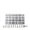 1100pcs Round Pan Head Tapping Screws Set M1.2 M1.4 M1.5 M1.7 M2 Mini Screw Laptop Computer Screw Phillips Screw Kit DaJiKan view 1