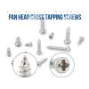 1100pcs Round Pan Head Tapping Screws Set M1.2 M1.4 M1.5 M1.7 M2 Mini Screw Laptop Computer Screw Phillips Screw Kit DaJiKan view 3
