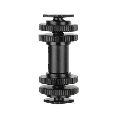 CAMVATE Double-end Cold Shoe Adapters with Lock Nuts for DSLR Camera Flash Light Accessories - 2942