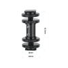 CAMVATE Double-end Cold Shoe Adapters with Lock Nuts for DSLR Camera Flash Light Accessories - 2942 view 2