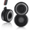 Ear Pads for Jabra Evolve 20 20se 30 30II 40 65 65+Replacement Ear Cushion Foam Cover Compatible with Jabra Evolve 20 30 40 65 Headphone (Black earpads) view 1