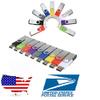 USA, Wholesale 10 Pack (16MB-64GB) Metal USB Flash Drive Memory Stick Thumb Pen USB 2.0 U Disk Storage Data Key (10 Pack - 16MB (Not GB)) view 1