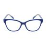 EDGEIWEAR Computer Blue Light Blocking Retro Rectangular Glasses with TR90 Frame for Digital Eye Strain Fatigue Relief and Better Sleep (Blue) view 1