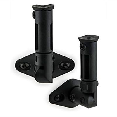 Liudan Speaker Wall Mount Speaker Stand Universal Speaker Mounted Full Mount Speaker Wall and Ceiling Mount Bracket for Surround Sound Satellite Speaker Stand