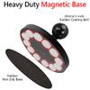 ChargerCity 65mm Diameter Round Heavy-Duty Magnetic Base Mount with 25mm /1 inch Size B Rubber Coating Ball Compatible with Arkon Robust & Ram 1" Dual Socket arm. view 4