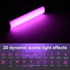 Andoer W200RGB LED Video Light, Rechargeable Photography Light Bar RGB Fill Light 2500K-9000K Dimmable CRI95 + LCD Screen Magnetic Back with Tripod for Vlog Live Streaming view 4