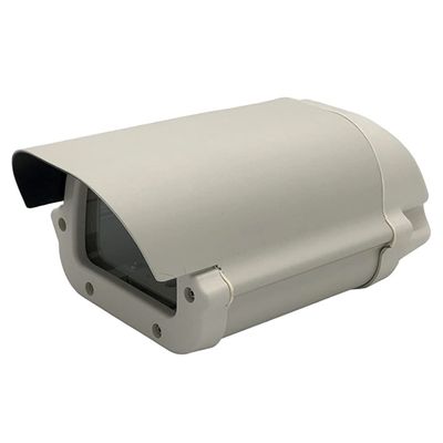 6 Inch Clear Glass Window Without Lens Cut Out CCTV Camera Housing Outdoor Casing Waterproof Enclosure Aluminium Cover