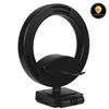 Arozzi - Occhio True Privacy Webcam with Adjustable LED Ringlight - Magnetic Privacy Cover, Dual Omni-Directional Noise Cancelling Microphones with Manual Circuit Breaker, and Full HD view 3