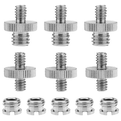 1/4 Inch and 3/8 Inch Camera Screw Adapter Converter Threaded Mount Set for Tripod Monopod Ballhead Light Stand Shoulder Rig DaJiKan (Color : Type2)