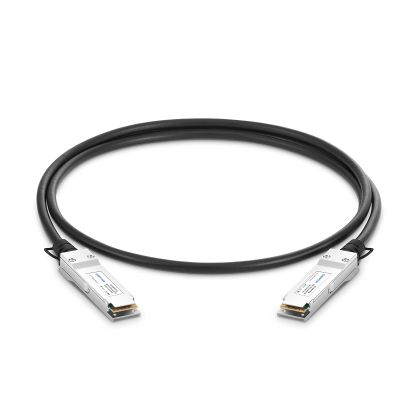 40G QSFP DAC Cable, 0.5M (1.64ft) Passive Direct Attach Copper Twinax 40gb QSFP+ to QSFP+ Cable Compatible with Cisco QSFP-H40G-CU50CM