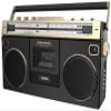 Ion Audio 1980S-Style Portable Bluetooth Boombox AM/FM Radio Cassette Player Recorder, VU Meters, USB Recording, Dual Full-Range High Bass Speakers (Gold Edition) view 1