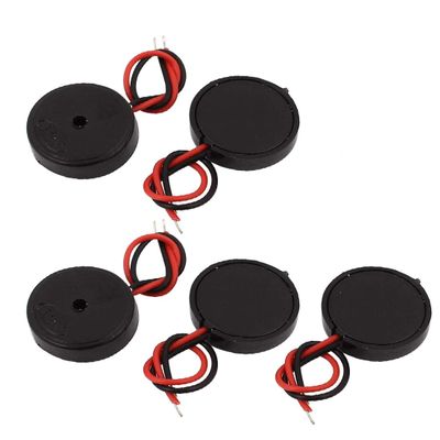 NEW LON0167 5Pcs DC 30V 80dB Sound Passive Electronic Buzzer Alarm 14mm x 4mm Black(5 stcke DC 30 ? 80dB Sound Passive Elektronische Summer Alarm 14mm x 4mm Schwarz