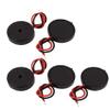 NEW LON0167 5Pcs DC 30V 80dB Sound Passive Electronic Buzzer Alarm 14mm x 4mm Black(5 stcke DC 30 ? 80dB Sound Passive Elektronische Summer Alarm 14mm x 4mm Schwarz view 1