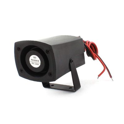 NEW LON0167 Electric Component Rectangle Shaped 2 Wired Alarm Buzzer Beep DC 24V(Elektrische Komponente Rechteck geformt 2 verdrahtete Alarmsummer Beep DC 24 