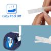 10 x Label Maker Tape Refills Compatible with Dymo Letratag Refills 91331 S0721660 White Plastic Label Tape 12mm x 4m Waterproof Label Refills for Dymo Label Maker LT-100H 100T 110T QX50 XR XM 2000 view 4