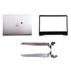 032TJM New LCD Back Cover & Bezel 0YCYPN & Hinge 081JF7 0CCTXP for Dell Inspiron 15 5593 Silver view 1