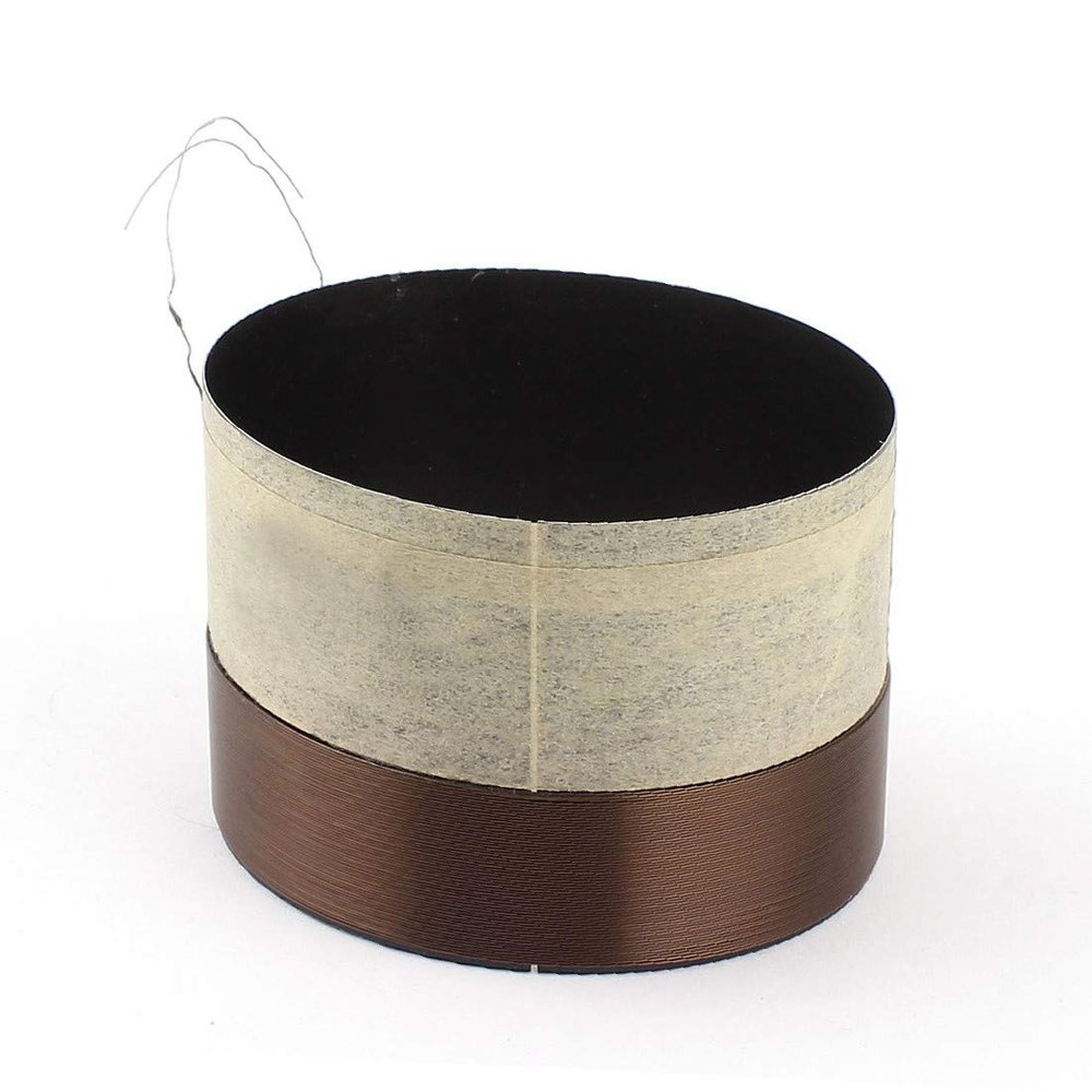 NEW LON0167 63.5m_m BASV Skeleton 2-Layer Woofer Bass Speaker Drive Voice Coil Black(63,5 mn BASV Skeleton 2-Layer-Tieftner Basslautsprecher-Antrieb Schwingspule Schwarz