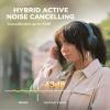 Edifier W820NB Plus Hybrid Active Noise Cancelling Headphones - LDAC Codec - Hi-Res Audio Wireless & Wired - Fast Charge - 49H Playtime - Over Ear Bluetooth V5.2 Headphones- Black view 3