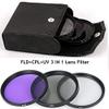 49MM 52MM 55MM 58MM 62MM 67MM 72MM 77MM UV+CPL+FLD 3 in 1 Lens Filter with Bag for DSLR Camera Lens (Caliber : 52mm) view 4