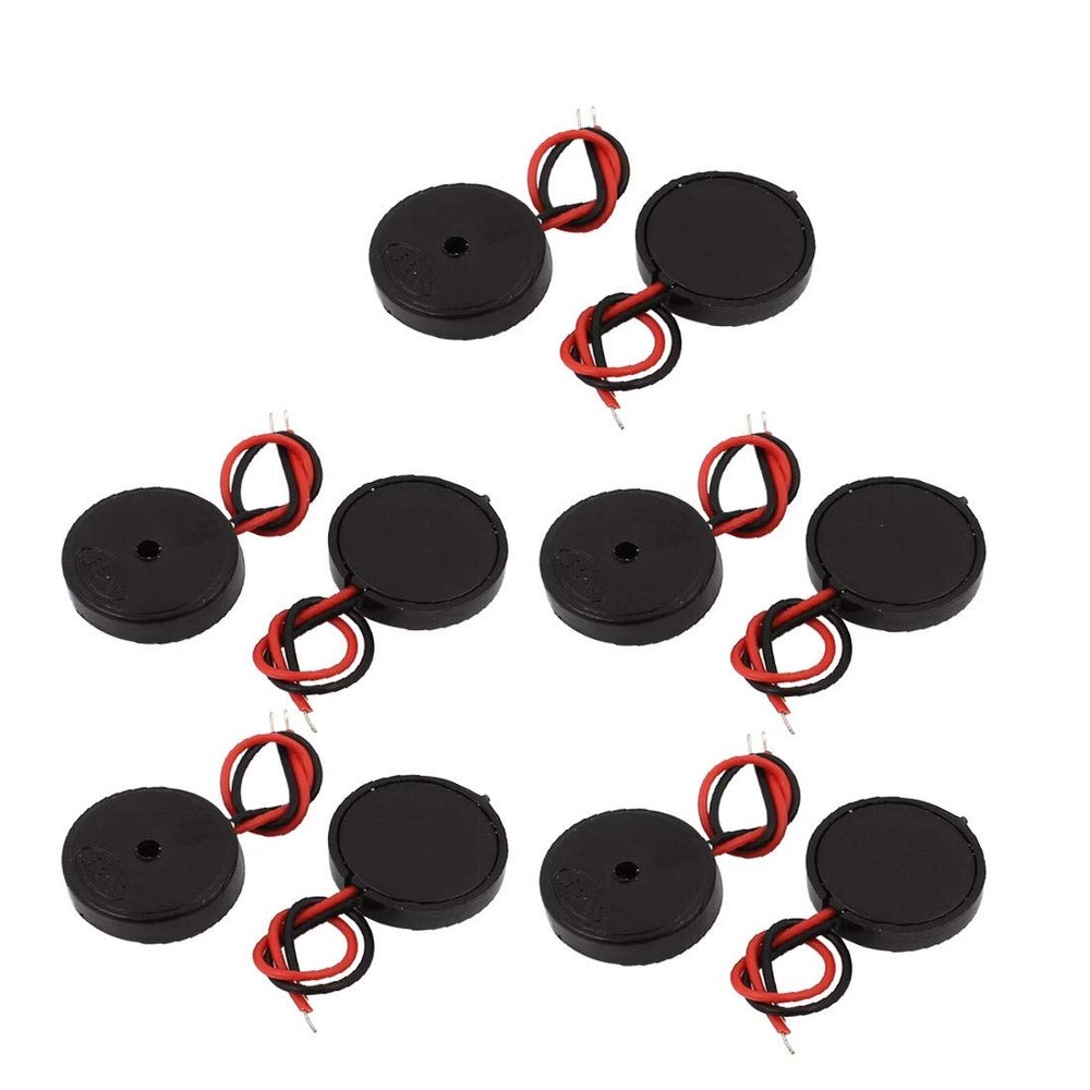 NEW LON0167 10Pcs DC 30V 80dB Sound Passive Electronic Buzzer Alarm 14mm x 4mm Black(10 Stcke DC 30 ? 80dB Sound Passive Elektronische Summer Alarm 14mm x 4mm Schwarz