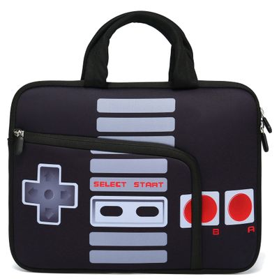 11 11.6 12 12.1 12.5 inches Laptop Sleeve Chromebook Case Ultrabook Case Notebook Sleeve PC Messenger Bag Tablet Case Neoprene Handle Sleeve for Men Women, Two Pockets (Games)