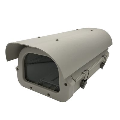 OwlCat 12 Inch Big Size Outdoor Weatherproof Heavy Duty Aluminum CCTV Housing Security Surveillance Camera Housing Camera Mount Enclosure Double Lock Monitoring Protective Shell