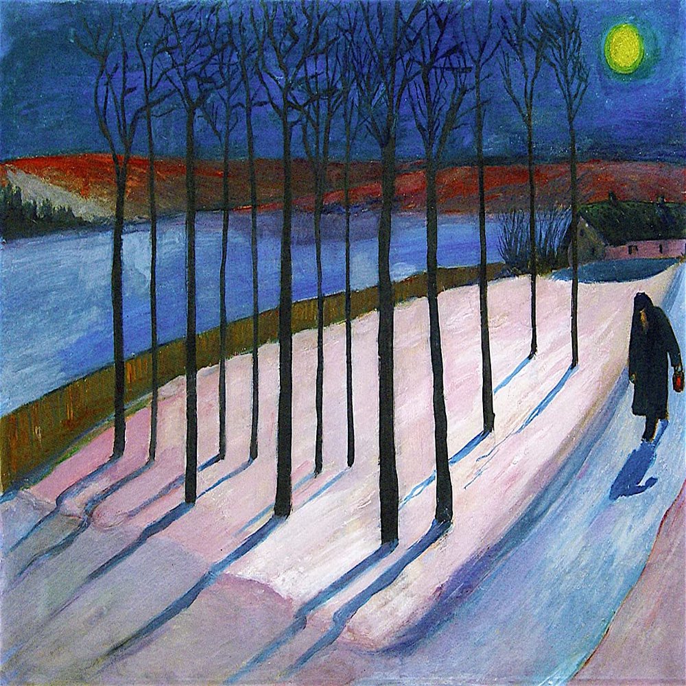 Marianne von Werefkin : Moonlit : 1910 : Archival Quality Art Print