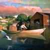 The Doryman, Port Clyde, Maine : N.C. Wyeth : 1933 : Archival Quality Art Print view 1