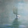 Anne Packard : Lone Sail : 1933 : Archival Quality Art Print view 1