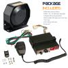 BooYu 12V 200W 9 Tones Police Warning Emergency Siren PA System [Slim Speaker][125-135dB][Handheld Microphone][Hands-Free][2 x 10A Switches] for Firefighter Ambulance Vehicles Truck Car SUV ATV UTV view 2