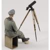 XINGCHANG 1/35 Resin Model Figure GK Soldier Telescope Observer Officer of World War II Military Theme Uncoated No Colour view 2