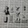 XINGCHANG 1/35 Resin Model Figure GK Soldier Telescope Observer Officer of World War II Military Theme Uncoated No Colour view 3