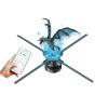 3DHologramFan,Missyou 25.6 3DHologramfan Projector HDLED Holographic Christmas Tree Advertising Display with Remote,Bluetooth,Splicing,1500+ Video Library for Business Store Signs,Bar,Party,Halloween view 1