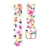 3-Pack Bands Compatible with AGPTEK LW11 Smart Watch Band for Women, Quick Release Soft Silicone Pattern Printed Straps Replacement for AGPTEK LW11 Smartwatch(3 Colors A) view 3