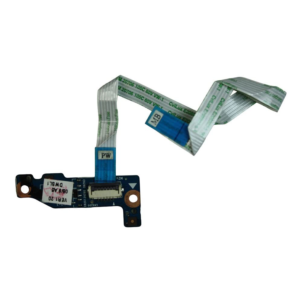 Power4Laptops Replacement Laptop Power Button Board Compatible with HP Envy 17-j009TX