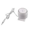 New Lon0167 95dB DC 6-12V 3.5mm Jack Electronic Alarm Sound Buzzer White(95dB DC 6-12V 3,5-mm-Klinke Elektronischer Alarmton Summer Wei view 1