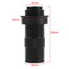 Microscope Accessories 100X Upgrade 130X Adjustable Zoom C Mount Lens Monoshock Industrial Video Microscope HDMI USB VGA Camera Lens for Soldering PCB(50mm) view 4