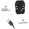 SOLUSTRE Smartphone Cooler Portable Cooling Fan for Mobile Gaming High-Efficiency Turbine Design Silent Multipurpose Phone Holder Stable and Heat Dissipation for Gamers and Everyday Use view 4