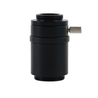 Microscope Accessories 0.3X 0.5X C Mount Lens Adapter SZMCTV 1/2 1/3 1X Adapter for Simul Focal Trinocular Stereo Microscope HDMI VGA USB Video Camera(1X)