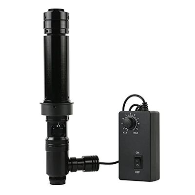 Microscope Accessories HD 1400X Zoom Stereo Microscope Camera Coaxial Light Monocular C-Mount Zoom Lens 40mm Ring Zoon C-Mount Lens Glass Lens